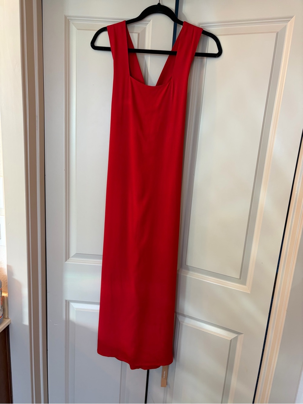 Reformation Red Sleeveless Maxi Dress